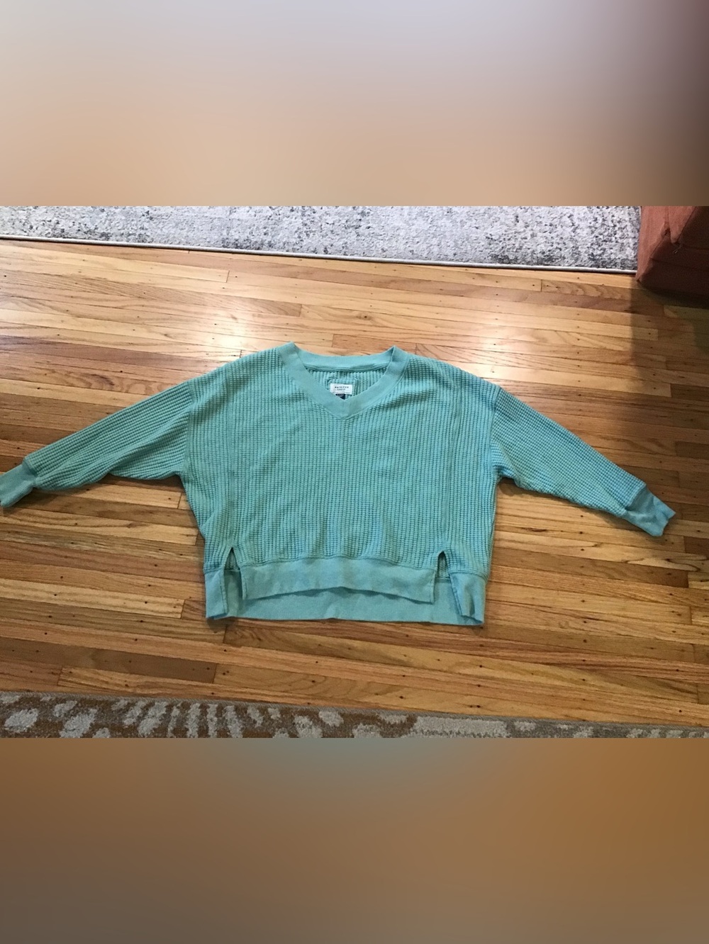 American Eagle Women’s teal Long Sleeve XS